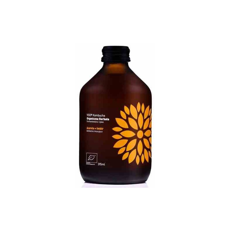 Kombucha Imbir+Acerola  BIO 315 ml