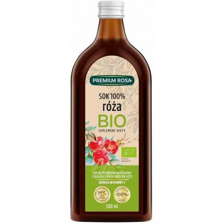 Dzika Róża sok 100%  BIO  B/C 500ml