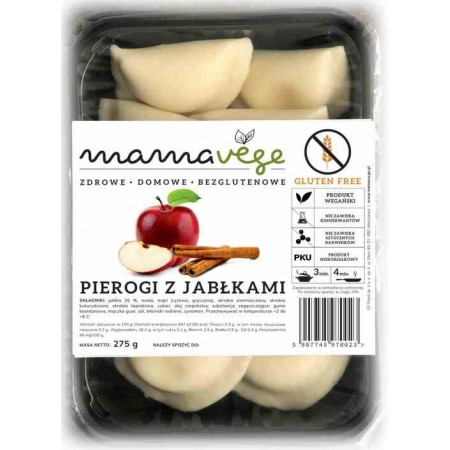 Pierogi z jabłkami  i cynamonem BEZGL 275 g