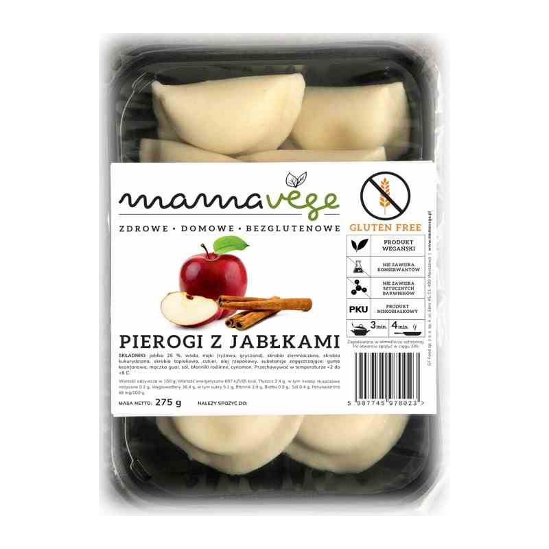 Pierogi z jabłkami  i cynamonem BEZGL 275 g