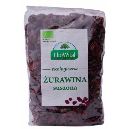 Żurawina suszona BIO 500 g