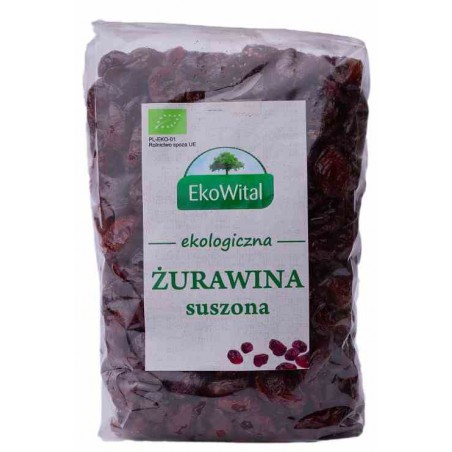 Żurawina suszona BIO 500 g