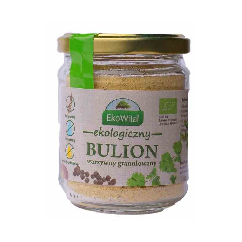 Bulion warzywny granulowany bez oleju palmowego BEZGL. BIO 125 g