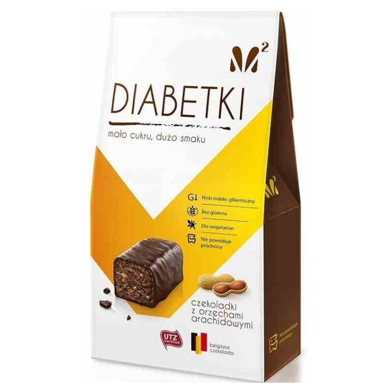 Czekoladki  orzech arachidowy B/C 100 g