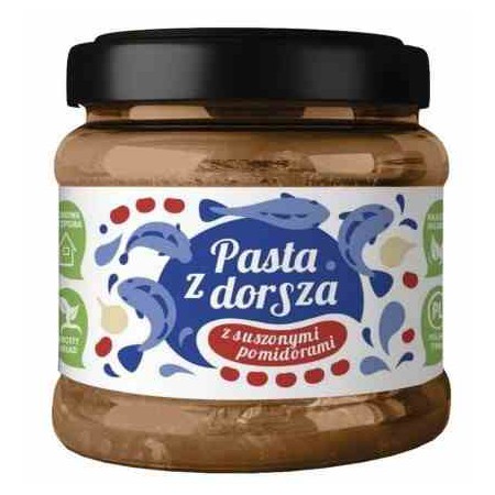 Pasta z dorsza z suszonymi pomidorami 140 g
