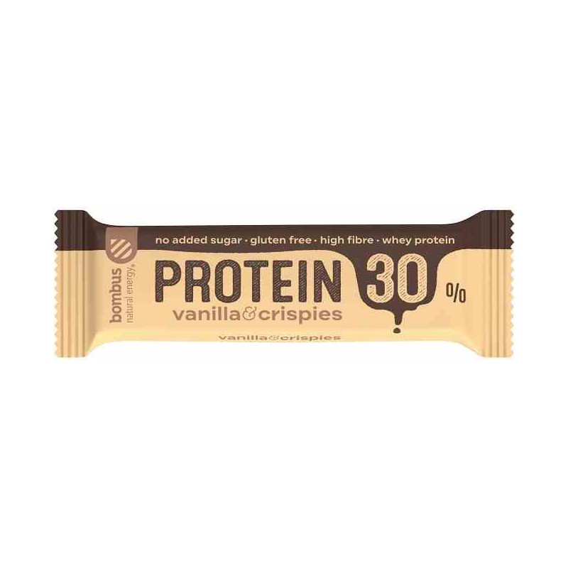 Baton Protein 30% wanilia-chrupki BEZGL. 50 g