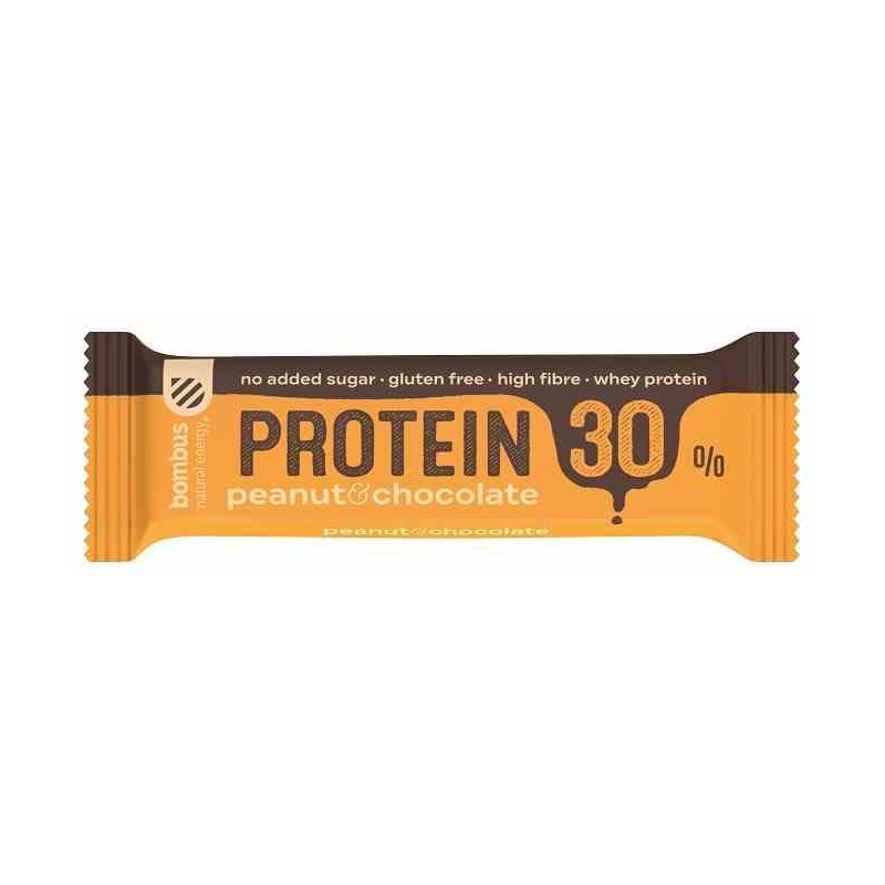 Baton Protein 30% orzech ziemny- czekolada BEZGL. 50 g