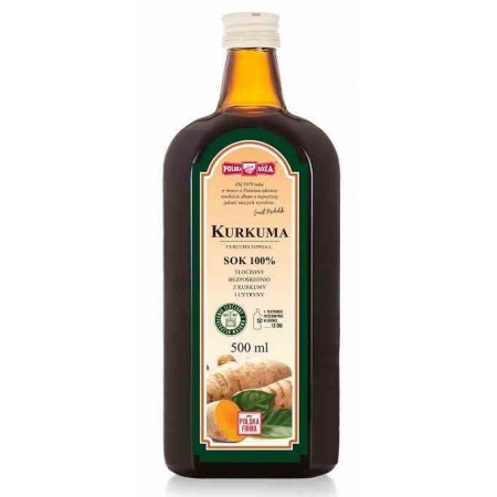 Sok z kurkumy B/C 500 ml