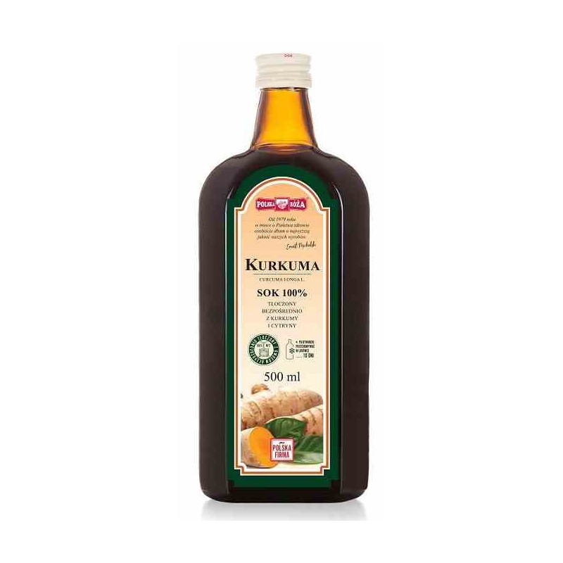 Sok z kurkumy B/C 500 ml