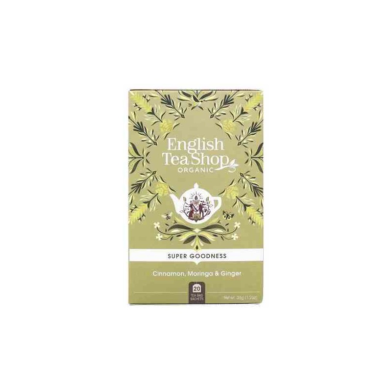 Herbatka ziołowa z cynamonem, moringą i imbirem (20x1,75) BIO 35 g