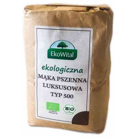 Mąka pszenna typ 500 BIO 1 kg