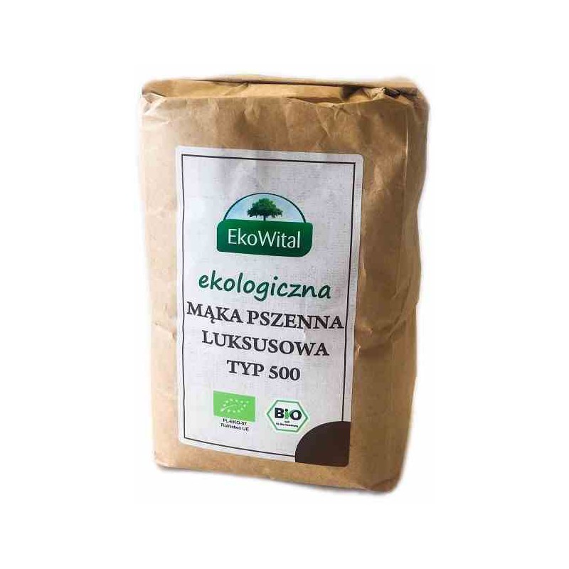 Mąka pszenna typ 500 BIO 1 kg