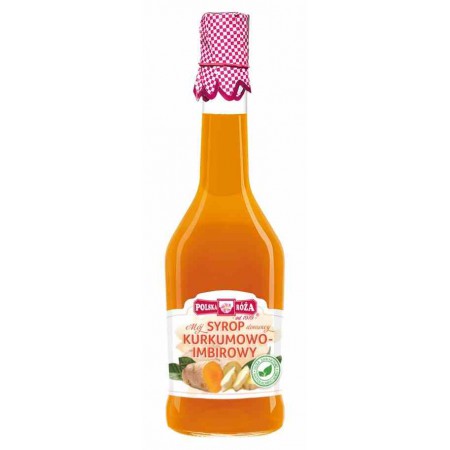 Syrop kurkumowo-imbirowy 500 ml
