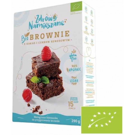 Mieszanka do wypieku brownie z kakao i cukrem kokosowym 290 g