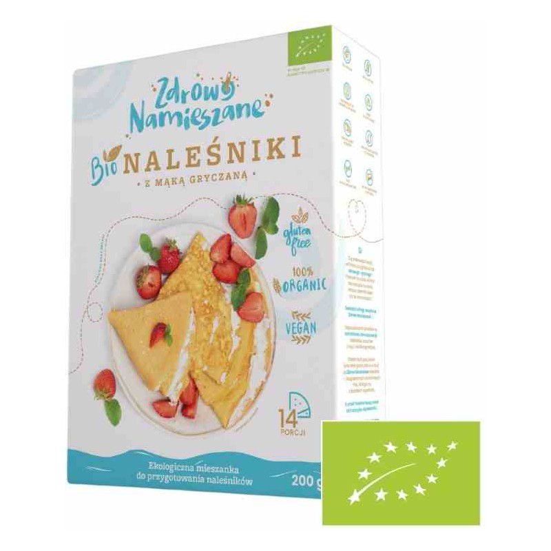 Mieszanka do wyrobu naleśników z mąką gryczaną BIO 200 g