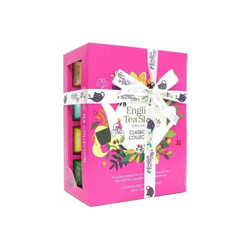 Zestaw herbatek Piramidki Różowe  (12x2) BIO 24 g