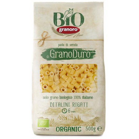 Makaron ditalini rigati BIO 500 g