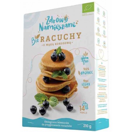 Mieszanka do wyrobu racuchów z mąką kokosową BIO 210 g