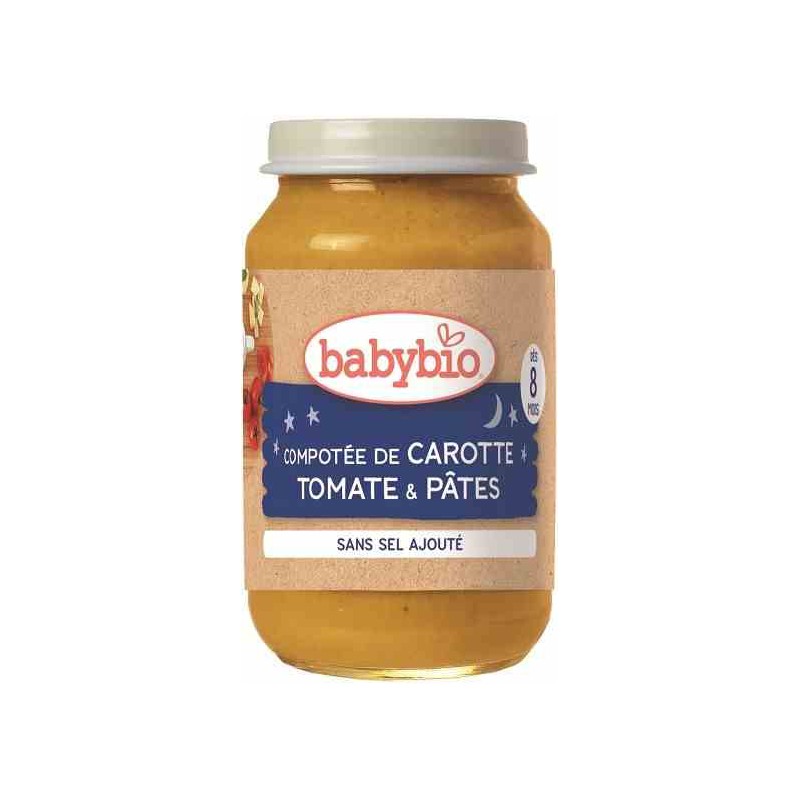 Danie na dobranoc makaron z marchewką i pomidorem od 8 miesiąca BIO 200 g