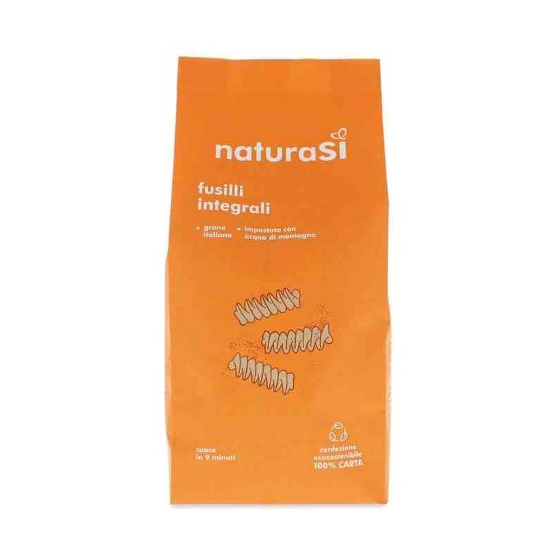 Makaron fusilli pełnoziarnisty BIO 500 g