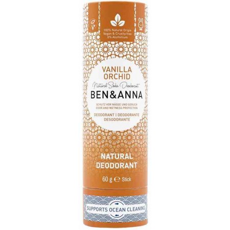 Naturalny dezodorant na bazie sody Vanilla&Orchidea  60 g ( sztyft kartonowy)