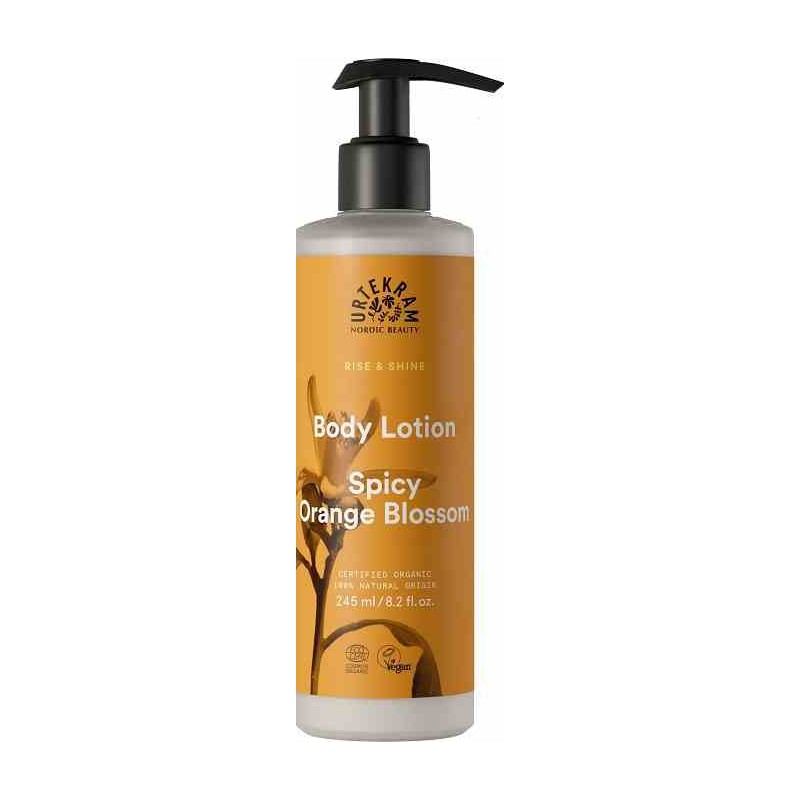 Balsam do ciała o pikantnym zapachu kwiatu pomarańczy BIO 245 ml
