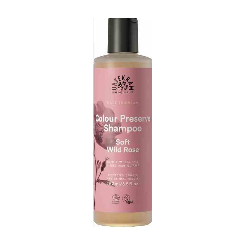 Szampon z wyciągiem z dzikiej róży do włosów farbowanych BIO 250 ml