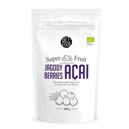 Sproszkowane jagody acai BIO 100 g