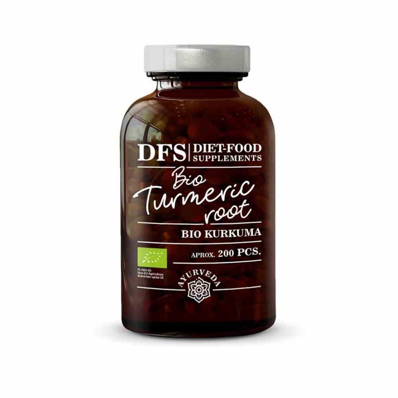 Kurkuma BIO kapsułki 200szt