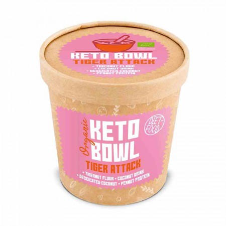 Alternatywa owsianki keto bowl - tiger attack w kubku BIO 70 g