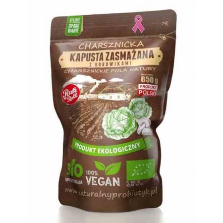 Kapusta zasmażana z borowikami BIO 650g