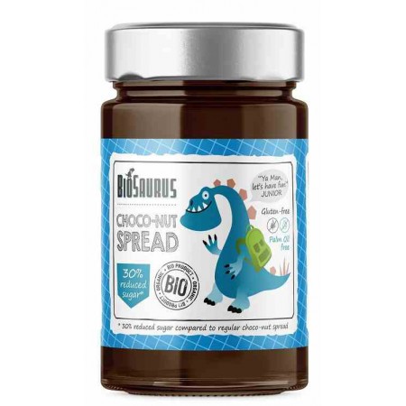 Krem orzechowo- kakaowy BioSaurus BEZGL. BIO 200 g