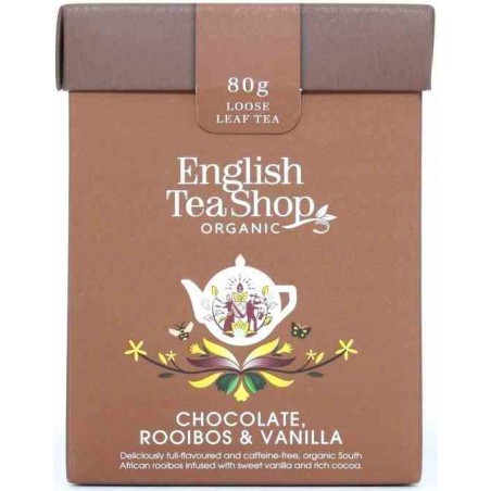 Herbatya sypana czekolada, rooibos, wanilia BIO 80 g