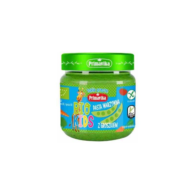 Pasta warzywna z groszkiem BIO KIDS 160 g