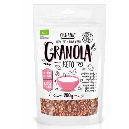 Keto granola BIO 200 g