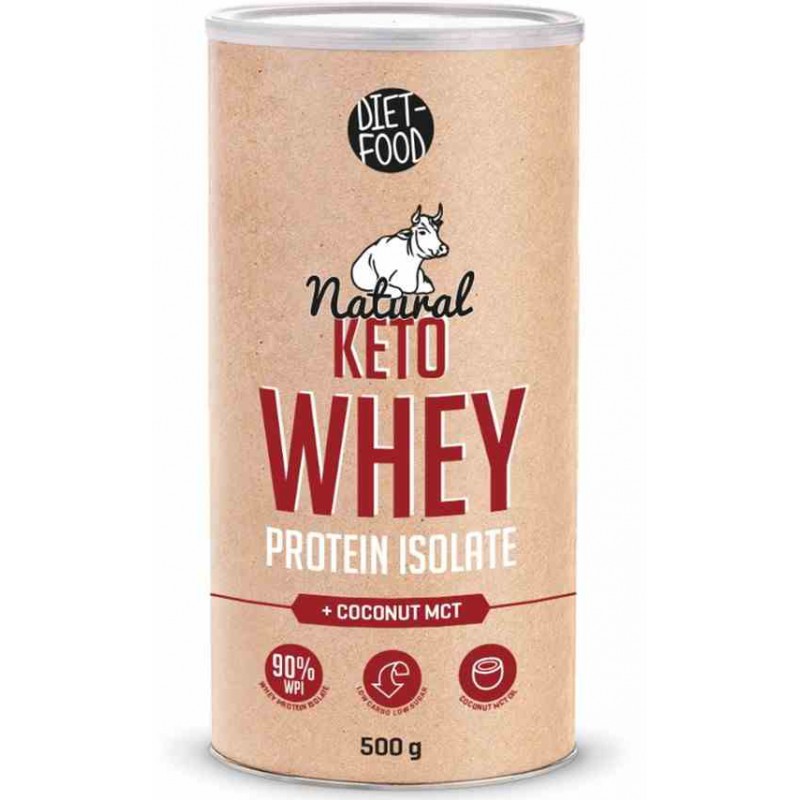 Keto whey protein z kokosowym mtc BIO 500 g