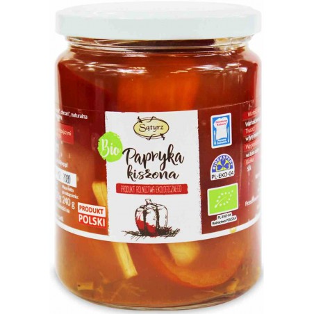 Papryka kiszona BIO 500 ml