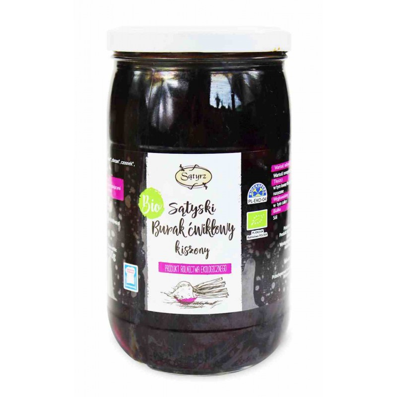 Burak ćwikłowy kiszony BIO 900 ml