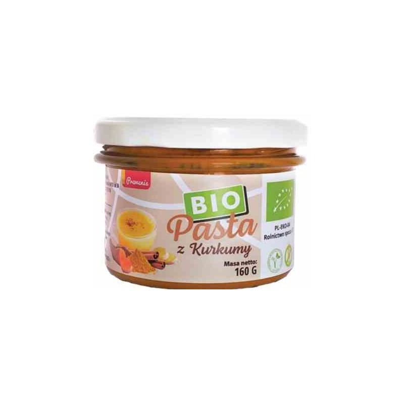 Pasta z kurkumy BEZGL. BIO 160 g