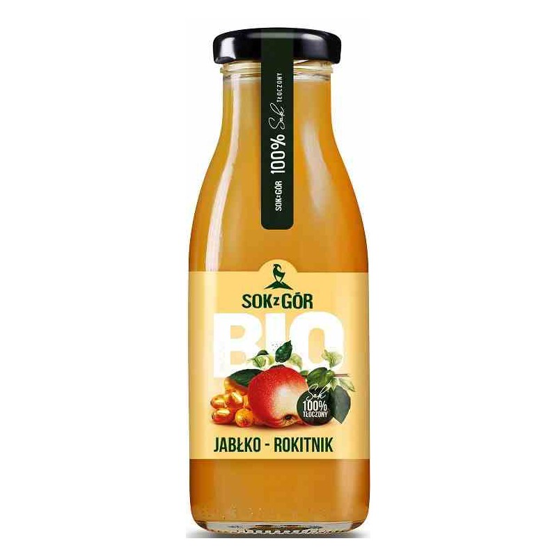 Sok jabłko- rokitnik BIO 250 ml
