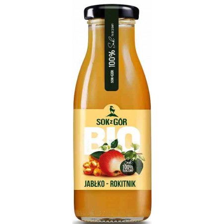 Sok jabłko- rokitnik BIO 250 ml