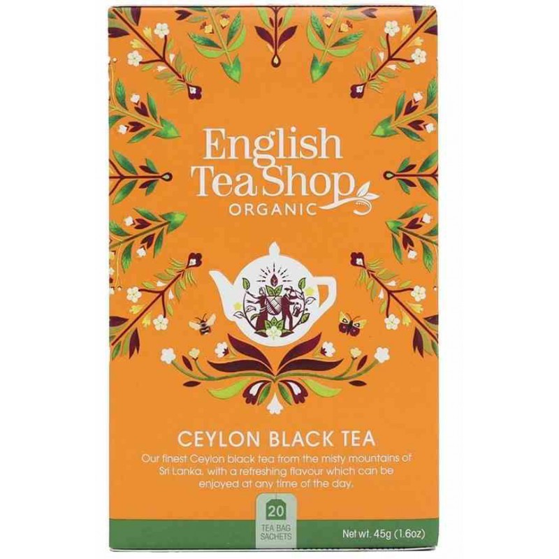Herbata czarna cejlońska (20x2,25)  BIO 45 g