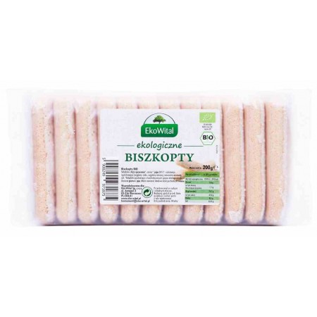 Biszkopty dla dzieci  BIO 200 g