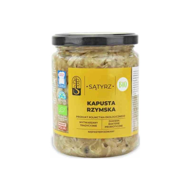 Kapusta rzymska kiszona BIO 450g