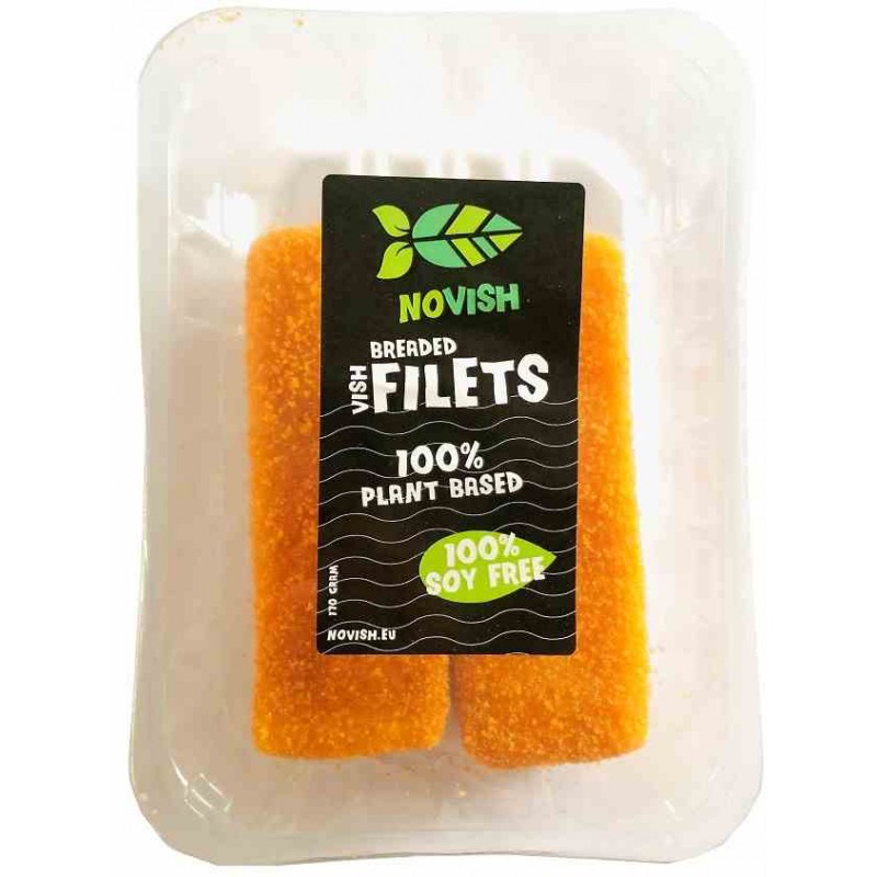Roślinna alternatywa ryb- panierowane filety 160g