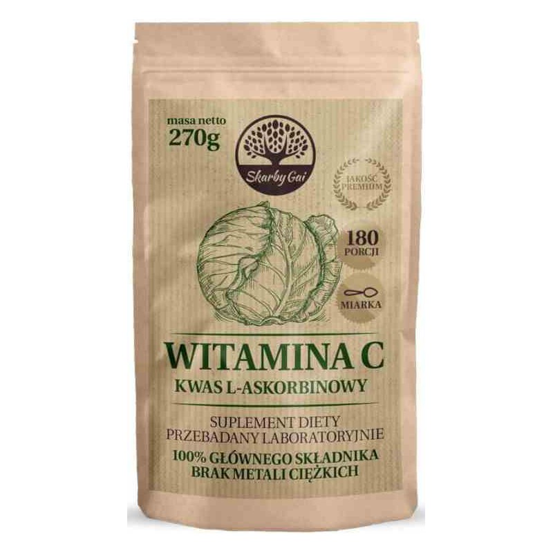 Witamina C z kapusty kwas L-askorbinowy 270 g
