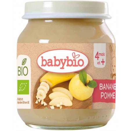 Deser banan-jabłko od 4 miesiąca BEZGL. BIO 130 g