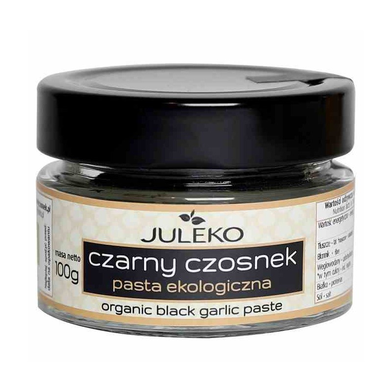 Czarny czosnek pasta BIO 100g