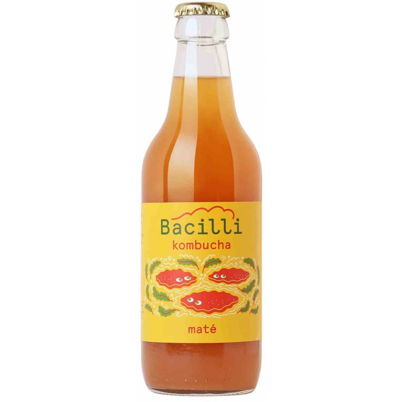 Kombucha mate BIO 330 ml