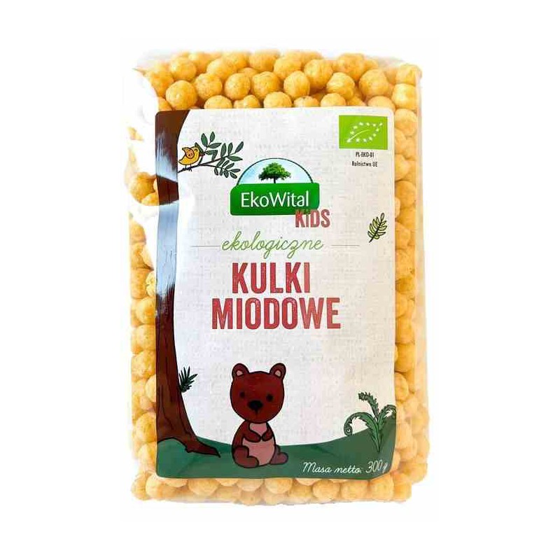 Kulki miodowe BIO 300 g